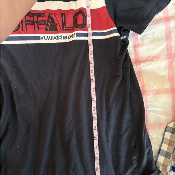 Buffalo David Bitton blue and Red Short Sleeve Tee men’s large - Picture 7 of 7